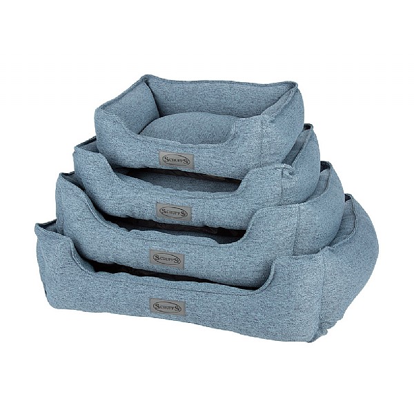 Scruffs Manhattan Box Bed - Denim