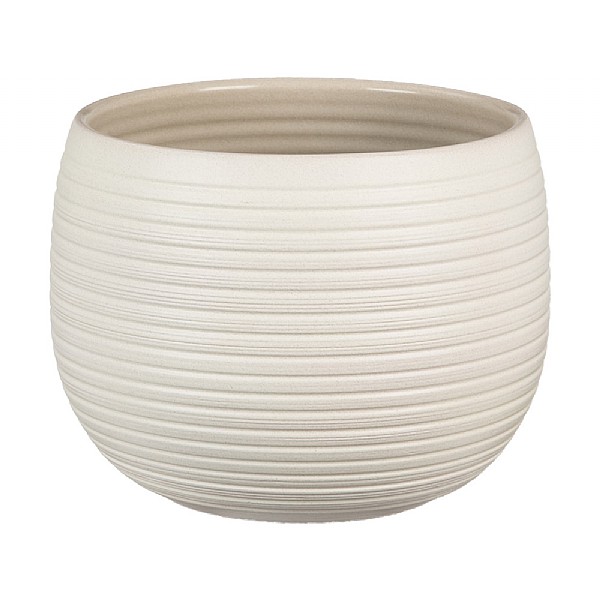 Scheurich Cream Stone Pot Cover - Various Sizes
