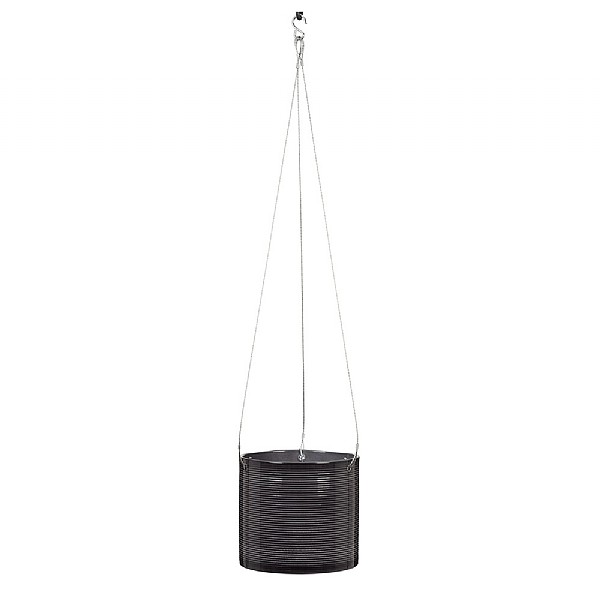 Scheurich Glass Grey Hanging Pot Cover - Various Sizes