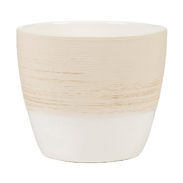 Scheurich Vanilla Cream Pot Cover - Various Sizes