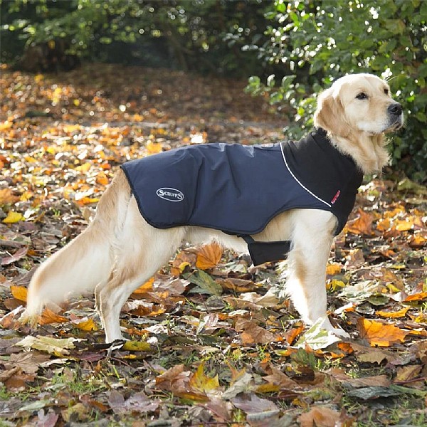 Scruffs® Quilted Thermal Dog Coat - Navy