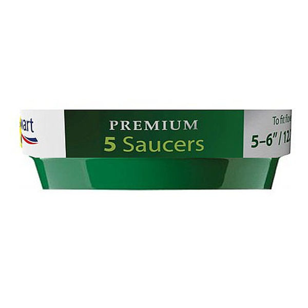 Green Premium Flower Pot Saucer Multi-Pack - Various Sizes