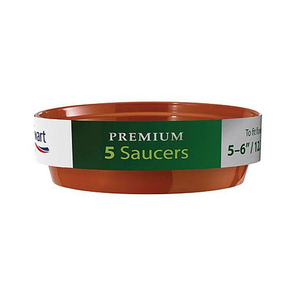 Terracotta Premium Flower Pot Saucer Multi-Pack - Various Sizes