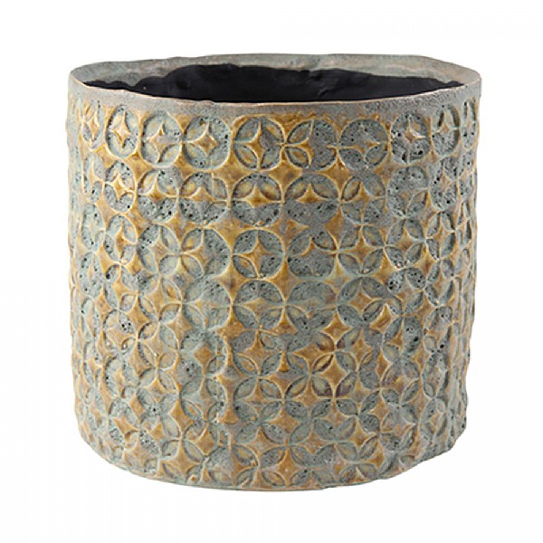 Ivyline Terni Planter - Mustard (Various Sizes)
