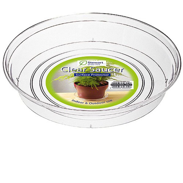 Clear Drip Saucers - 5 Sizes Available