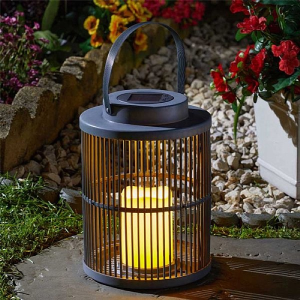 Smart Solar Urbane Solar Lantern - Slate