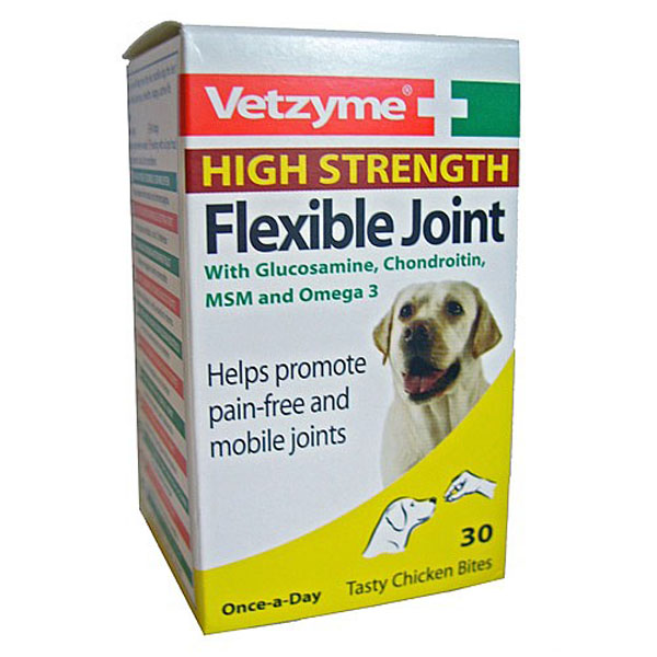Vetzyme High Strength Flexible Joint Tablets