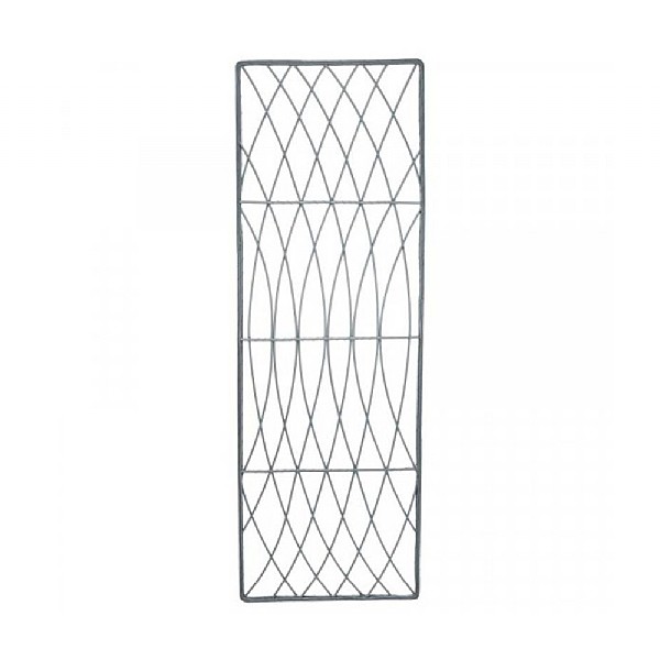 Smart Garden Rot-Proof Faux Willow Trellis Rectangular Slate