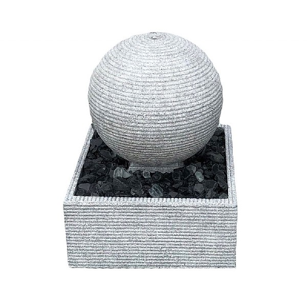 Zen Rippling Sphere Water Feature - Various Sizes