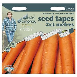 David Domoney Carrot Nantes 5 Seed Tape