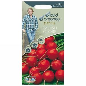 David Domoney Globe Radish Lucia F1 Seeds