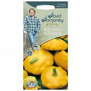 David Domoney Summer Squash Sunburst F1 Seeds