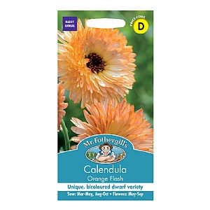 Mr Fothergills Calendula Orange Flash Seeds