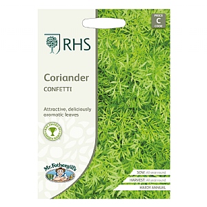 RHS Coriander Confetti Seeds