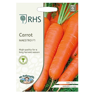 RHS Carrot Maestro F1 Seeds
