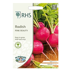 RHS Radish Pink Beauty Seeds