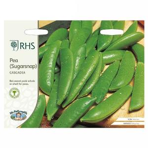 RHS Pea Sugarsnap Cascadia Seeds