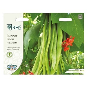 RHS Runner Bean Firestorm Seeds