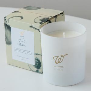 Webbs Peach Bellini Scented Candle
