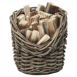 Wicker Fireside Kindling Basket