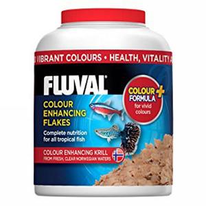 Fluval Colour Enhancing Flakes Fish Food 32g
