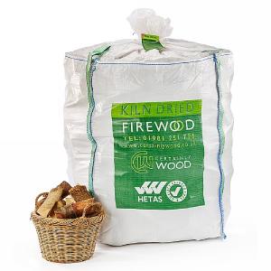 Certainly Wood Kiln Dried Logs Bulk Bag 1.6m3
