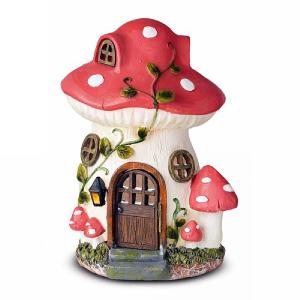 Smart Solar Mushroom Fairy House