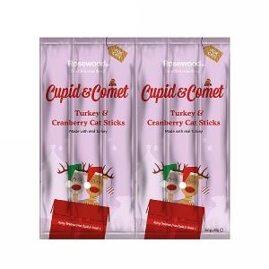 Rosewood Turkey & Cranberry Cat Sticks 6 x 5g