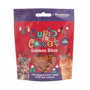 Rosewood Salmon Bites For Cats 40g