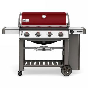 Weber Genesis II E-410 GBS Gas Barbecue Limited Edition Crimson
