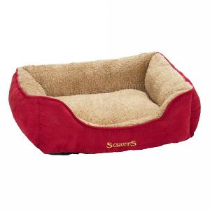Scruffs Cosy Box Bed 60 x 50cm Red