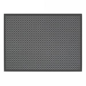 iStyle Glitter Glass Placemats - Mirror & Silver Circles