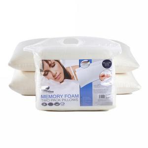 Dreamtime Memory Foam Pillows - Twin Pack