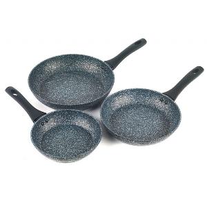 Salter Megastone 3-Piece Non-Stick Frying Pan Set