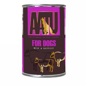 AATU Wet Beef & Buffalo Adult Dog Food 400g