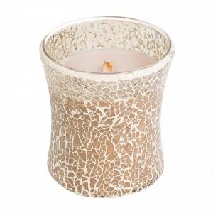 Woodwick Vanilla & Sea Salt Mosaic Hourglass Candle
