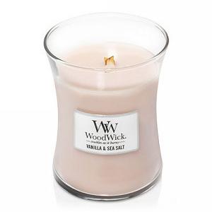 Woodwick Vanilla & Sea Salt Medium Candle