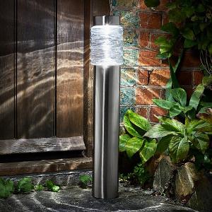 Smart Solar Jumbo Wave Stainless Steel Solar Bollard