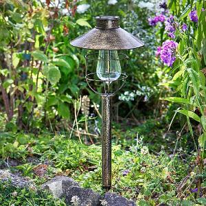 Smart Solar Eureka! Retro LED Solar Stake Light