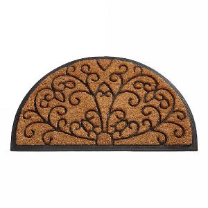 Outside In Heavy Duty MultiMat Half Moon Scroll 75x45cm