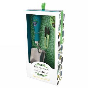 Burgon & Ball Brie Harrison Trowel, Snips & Label Gift Box Set