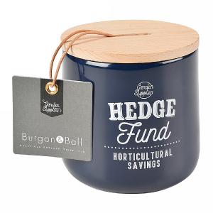 Burgon & Ball Hedge Fund Money Box - Atlantic Blue