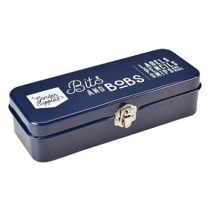 Burgon & Ball Bits & Bobs Storage Tin - Atlantic Blue
