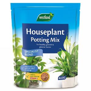 Westland Houseplant Potting Mix (Enriched with Seramis) 4L