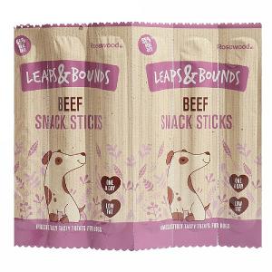 Rosewood Leaps & Bounds Beef Snack Sticks 6 Pack 60g