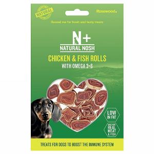 Rosewood Natural Nosh+ Chicken & Fish Rolls