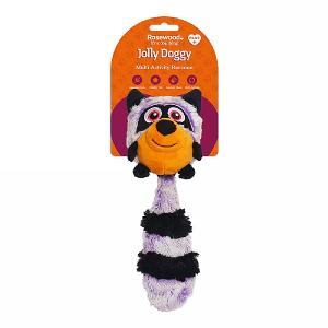 Rosewood Jolly Doggy Multi-Activity Raccoon Toy