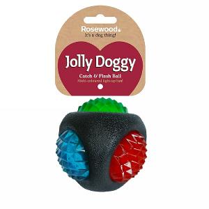 Rosewood Jolly Doggy Catch & Flash Ball