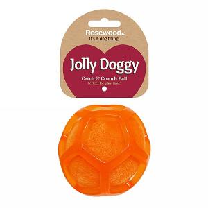 Rosewood Jolly Doggy Catch & Crunch Ball