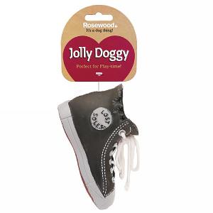 Rosewood Jolly Doggy Lost Soles Sneaker Dog Toy
